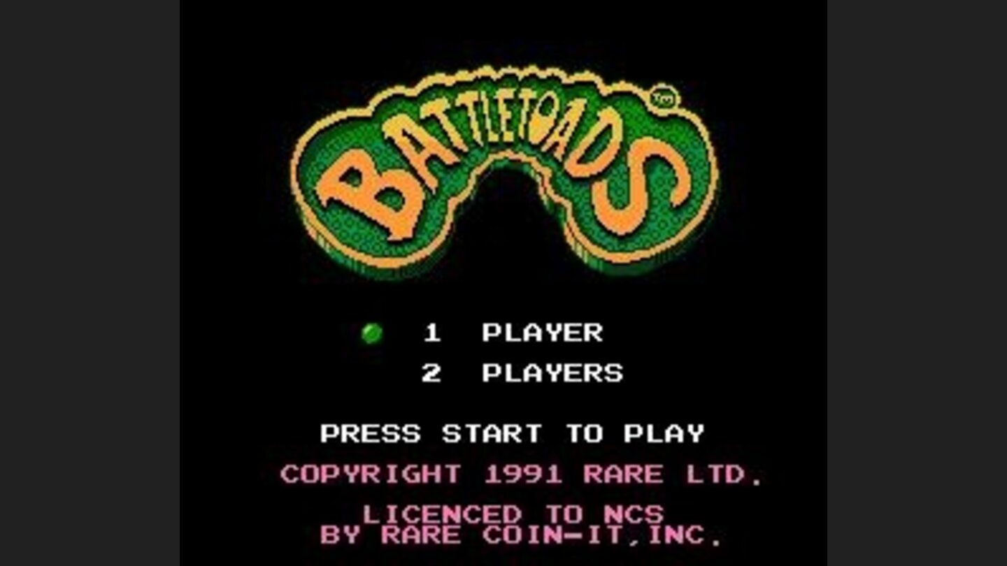 Japan Title screen