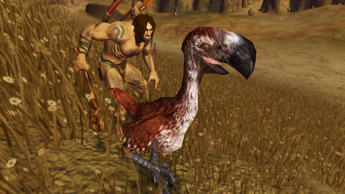 B.C.Noch lacht der Dodo, gleich stirbt er aus.