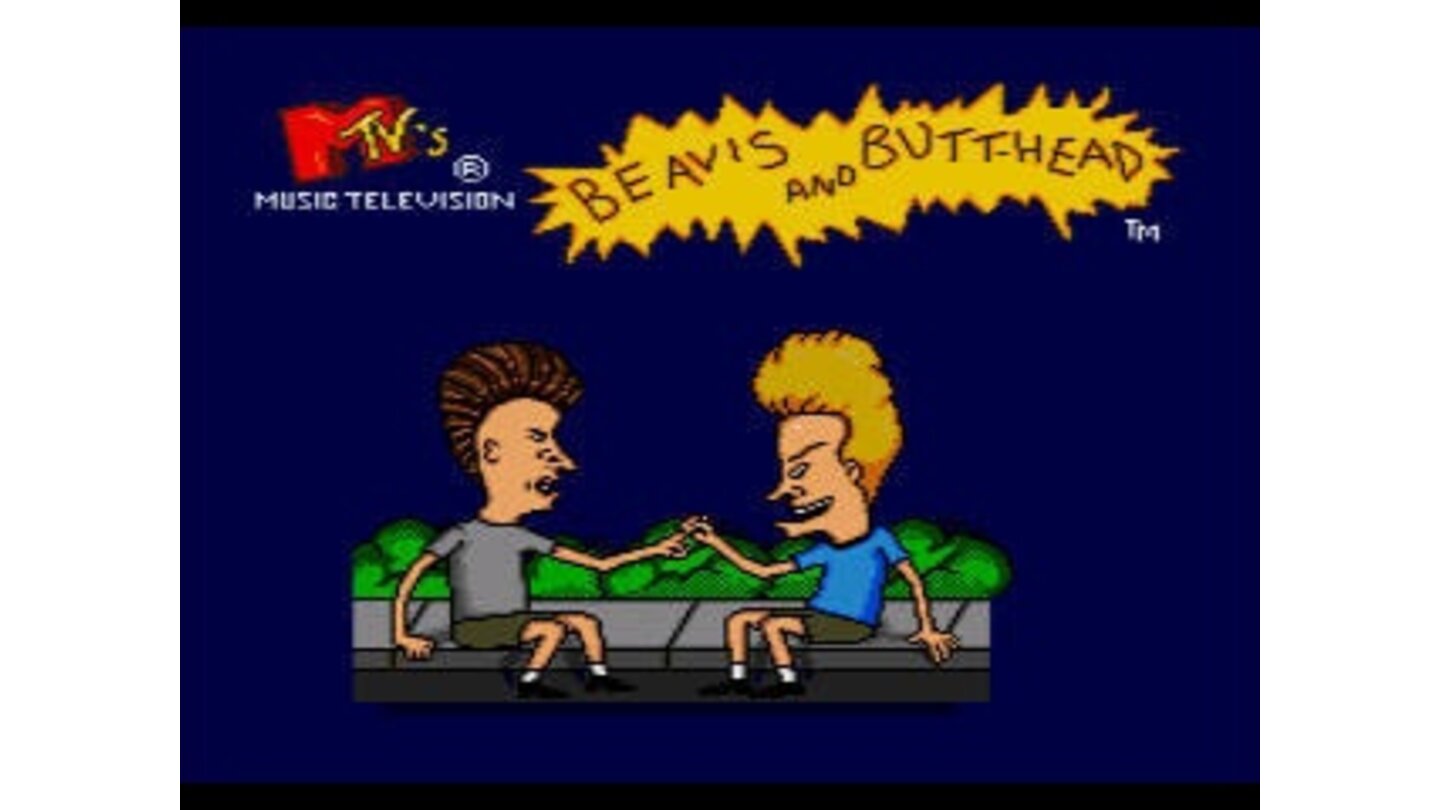 Beavis And Butthead Sega Mega Drive