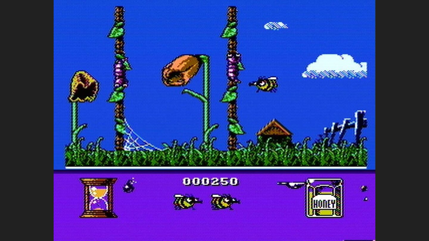 Bugs and other obstacles can block your way to the flowers