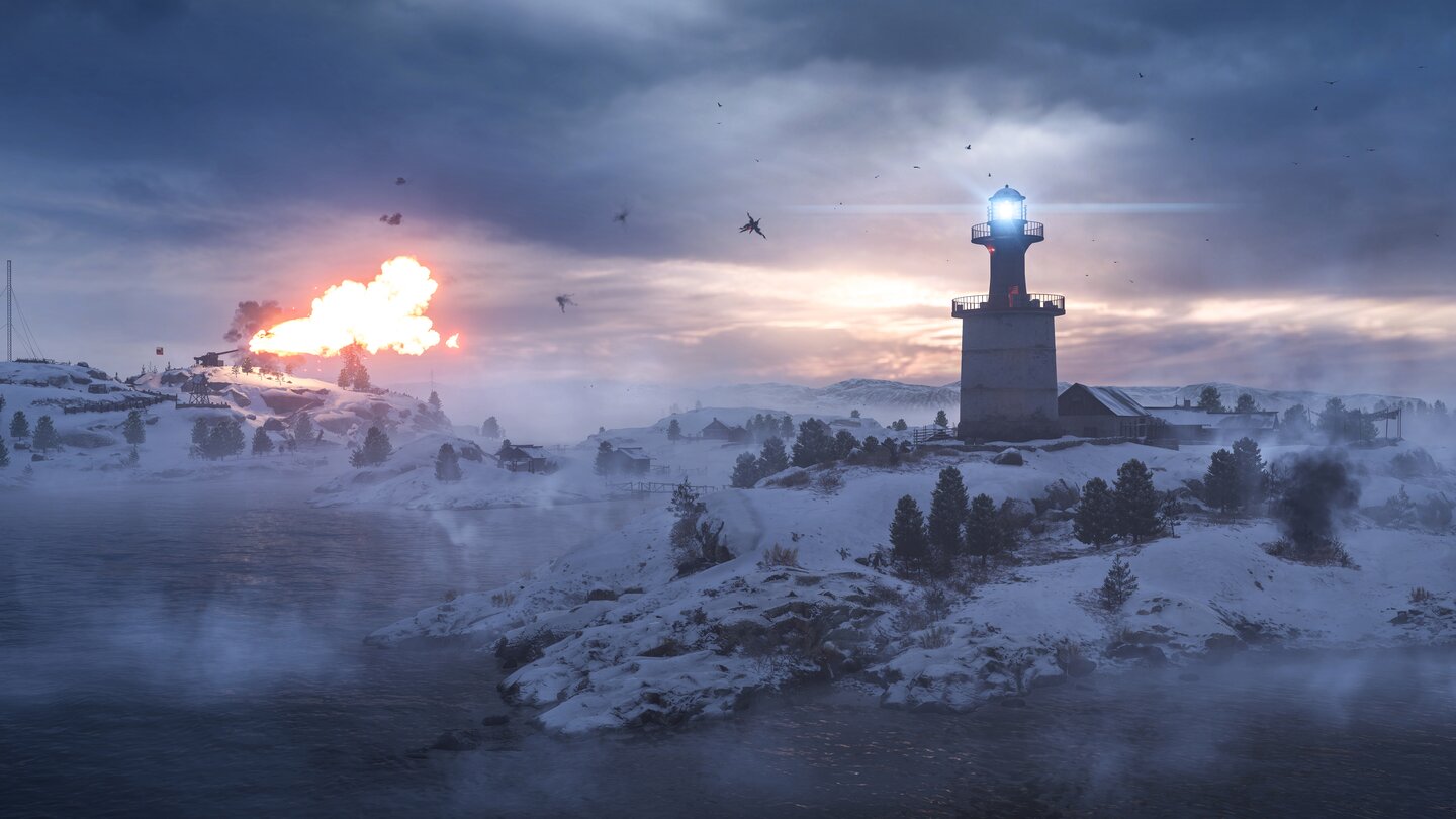 Battlefield 1: In the Name of the TsarScreenshot von der Karte Albion