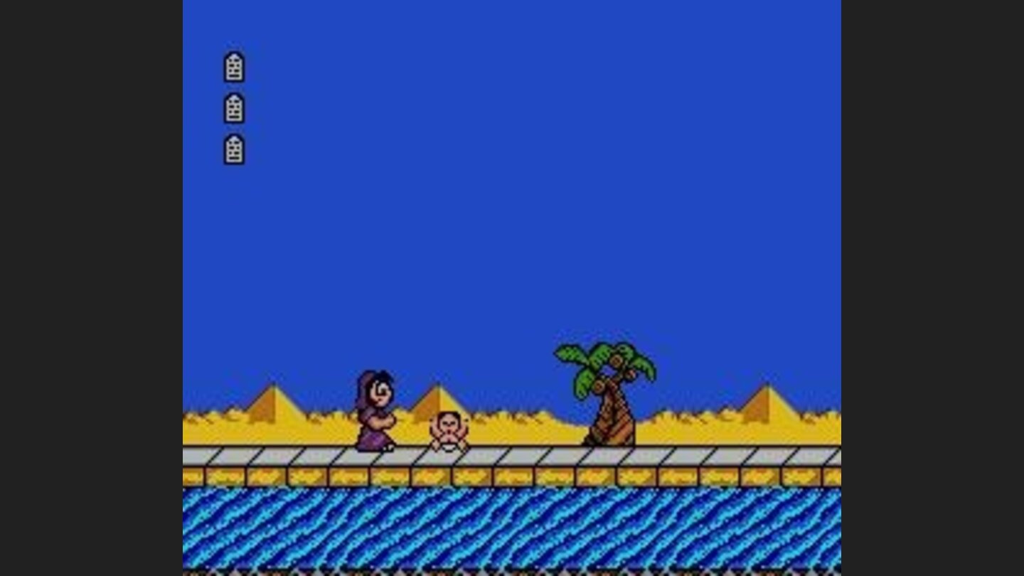 Baby Moses is there!