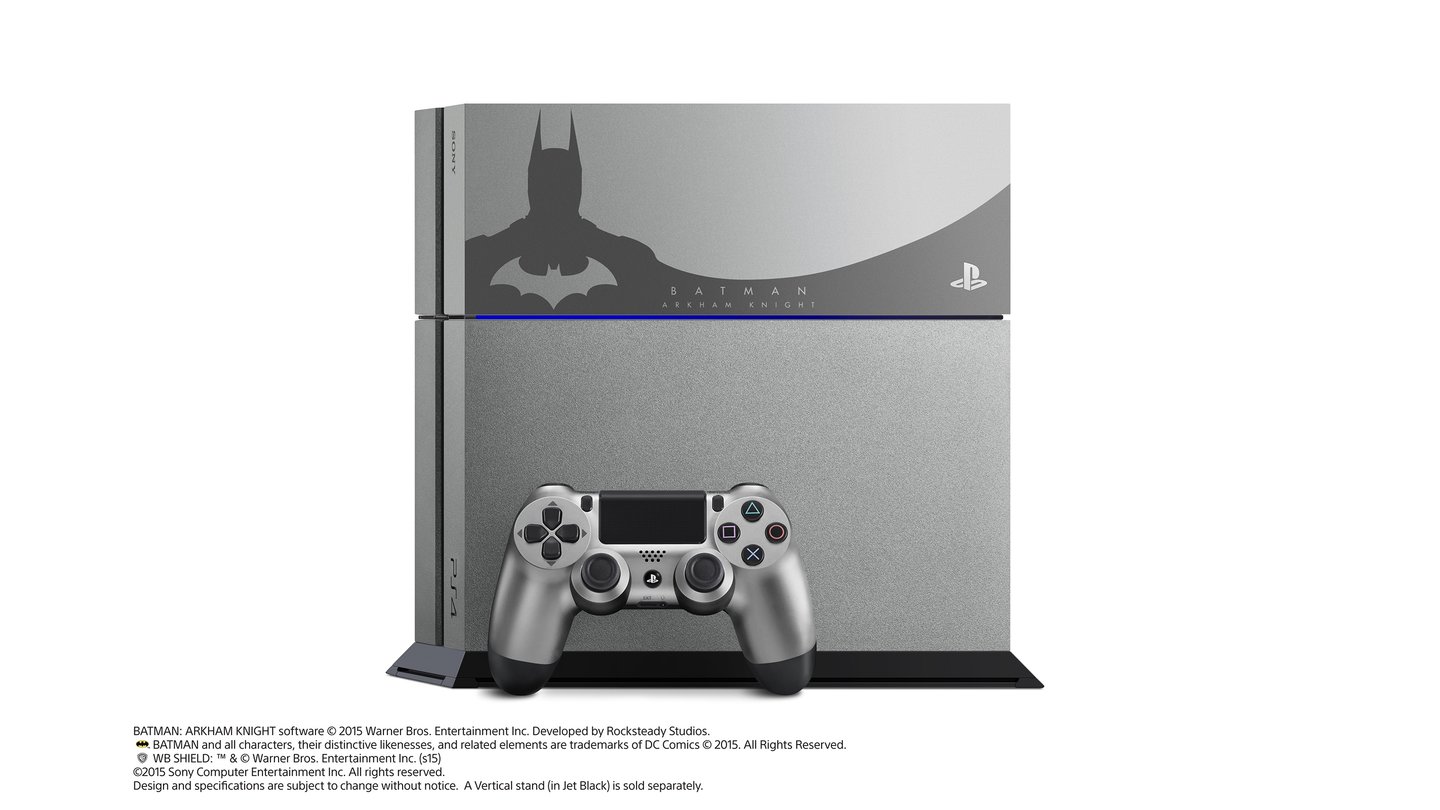 Bilder der PS4-Bundles von Batman: Arkham Knight