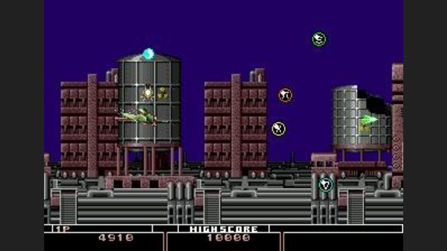 Futuristic city level