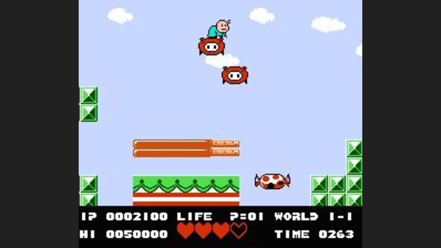 Riding an inflated enemy