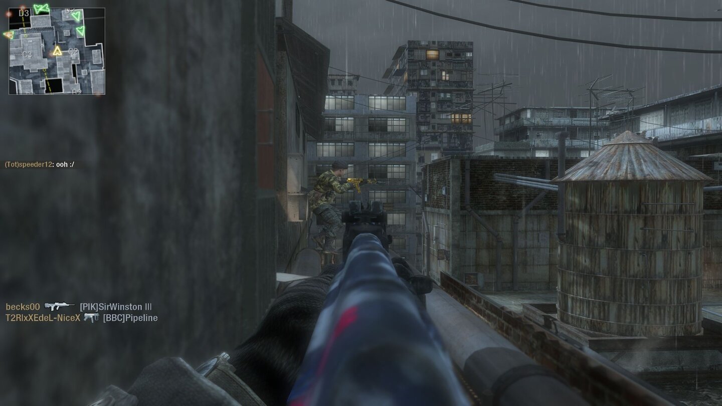 Call of Duty: Black OpsBilder von der Karte »Kowloon« aus dem Multiplayer-DLC First Strike.