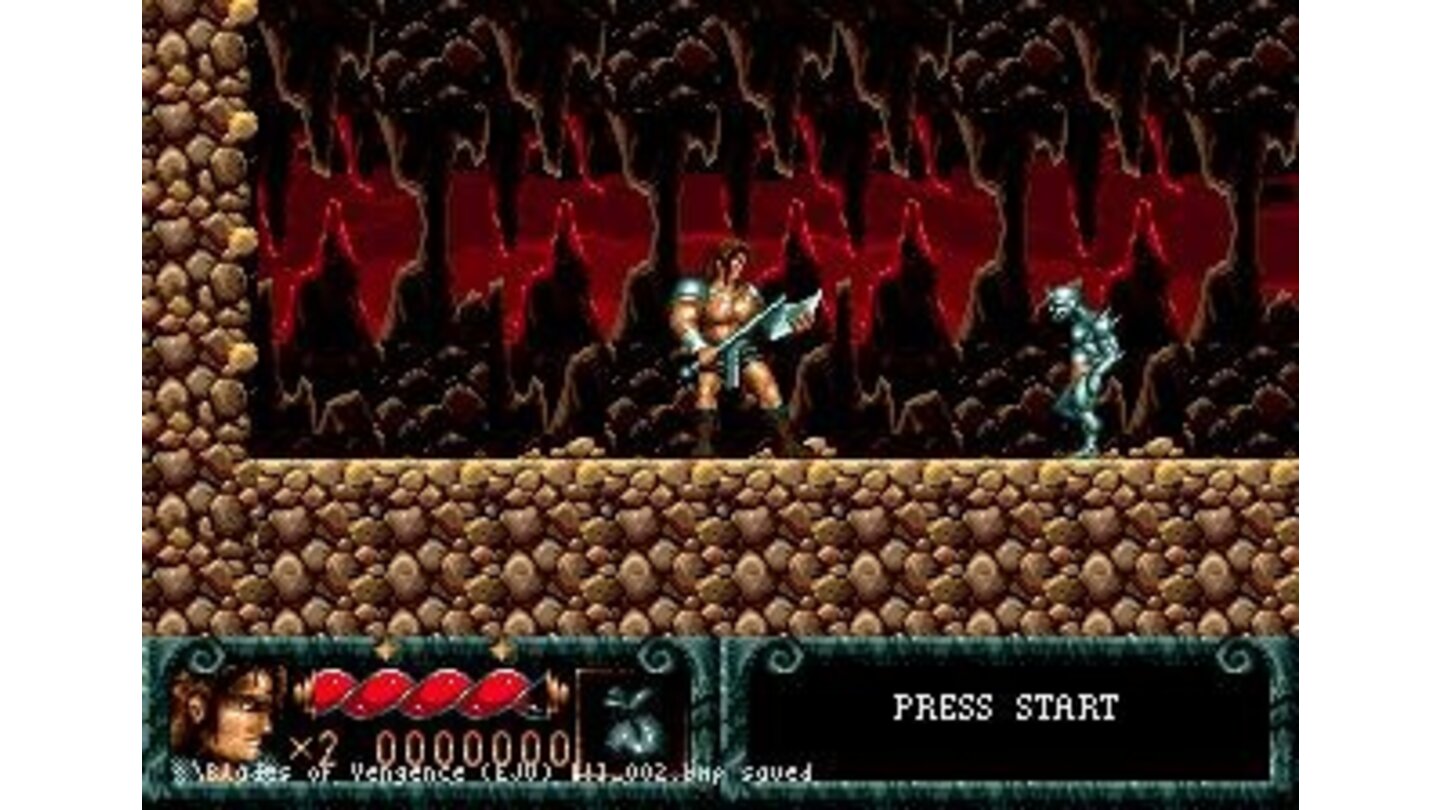 Blades of Vengeance Sega Mega Drive