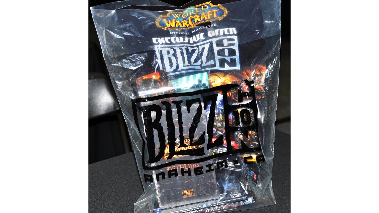 Blizzcon 2010 - Goody Bag
