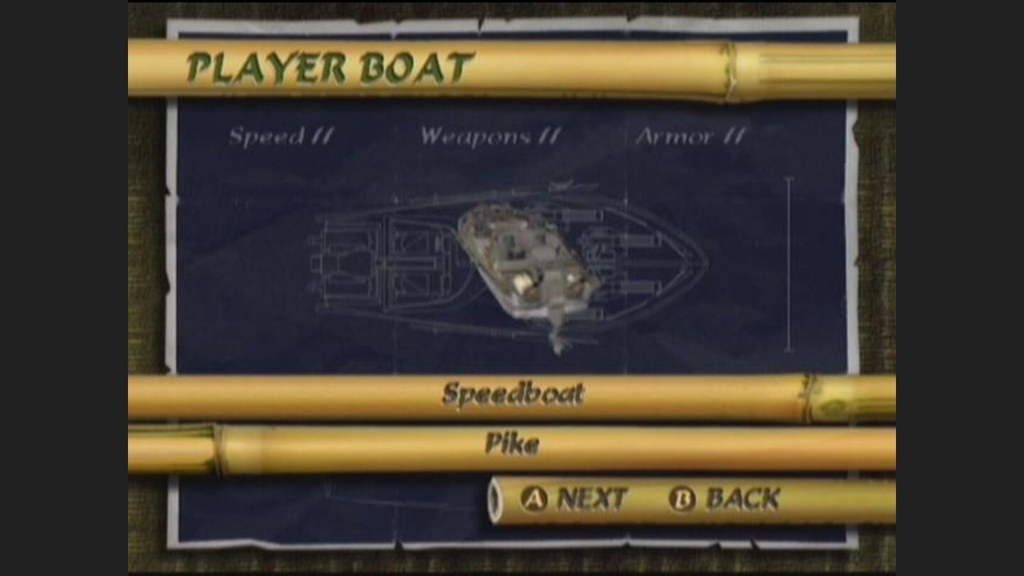 You get access to different boats further into the game.