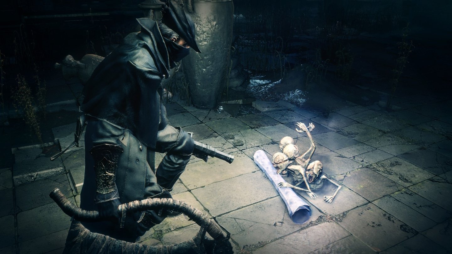 Bloodborne
Nachrichten anderer Spieler werden von kleinen Skeletten aus dem Boden emporgehoben. Ein schaurig-schönes kleines Detail.