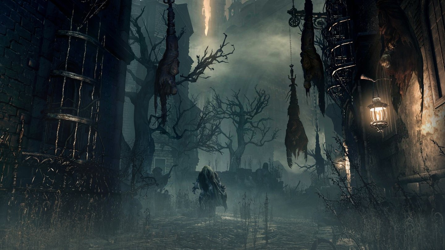Bloodborne
Während es in der finalen Version von Dark Souls 2 leider fehlte, gibt es nun endlich ein tolles, dynamisches Beleuchtungssystem.