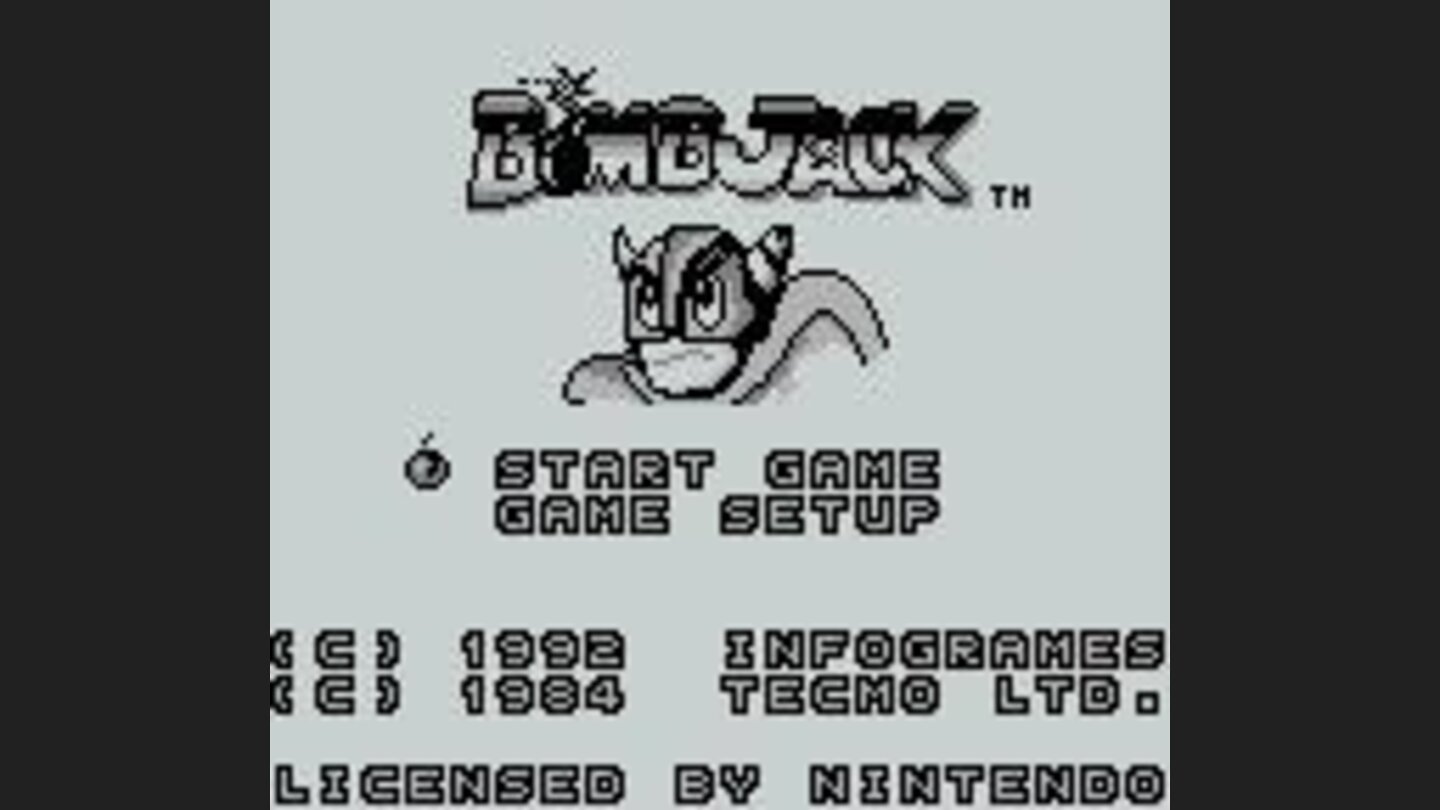 Bomb Jack Game Boy