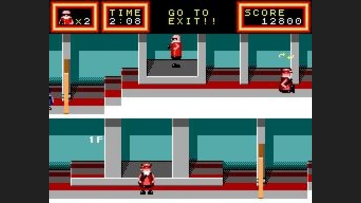 Got all treasures, and am ready to proceed to the next building