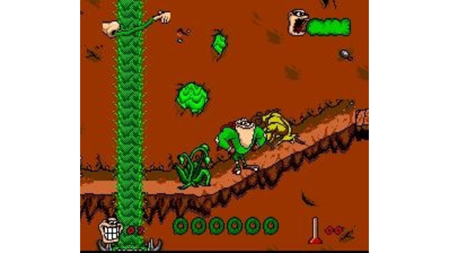 Boogerman: A Pick and Flick Adventure SNES