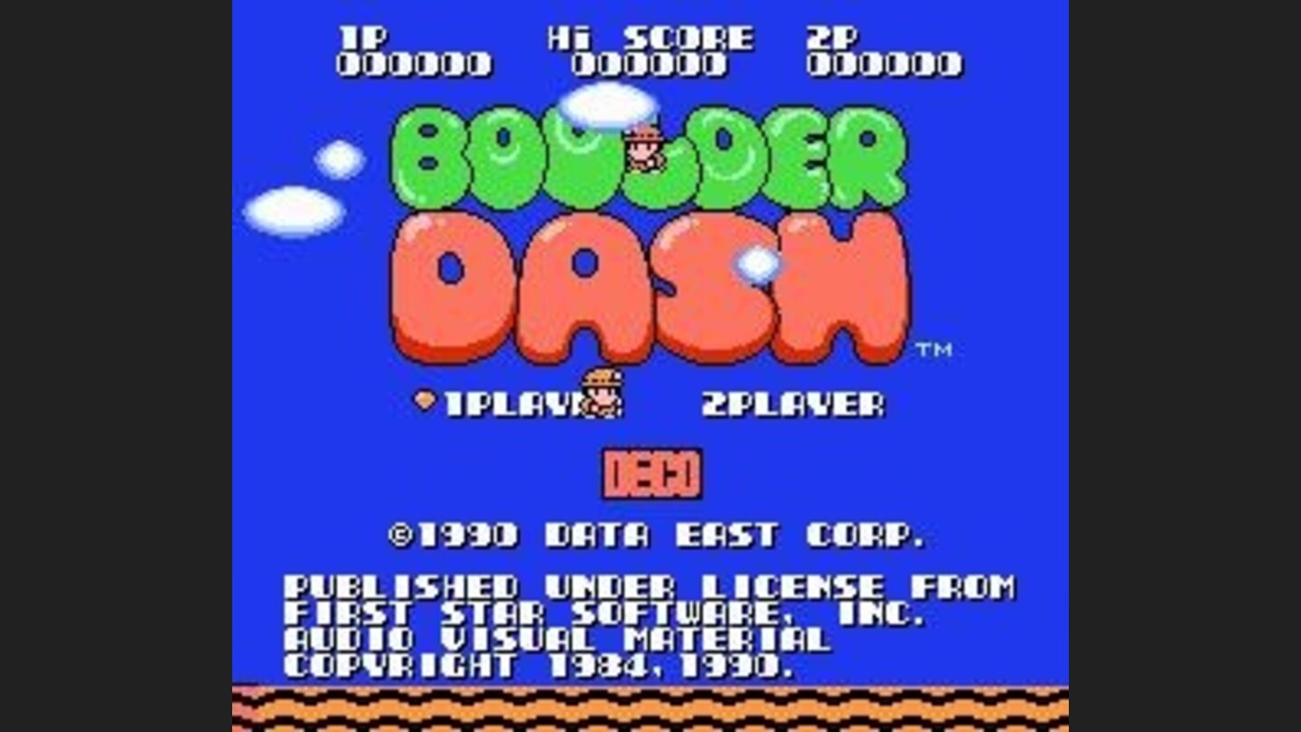 Japan Title screen