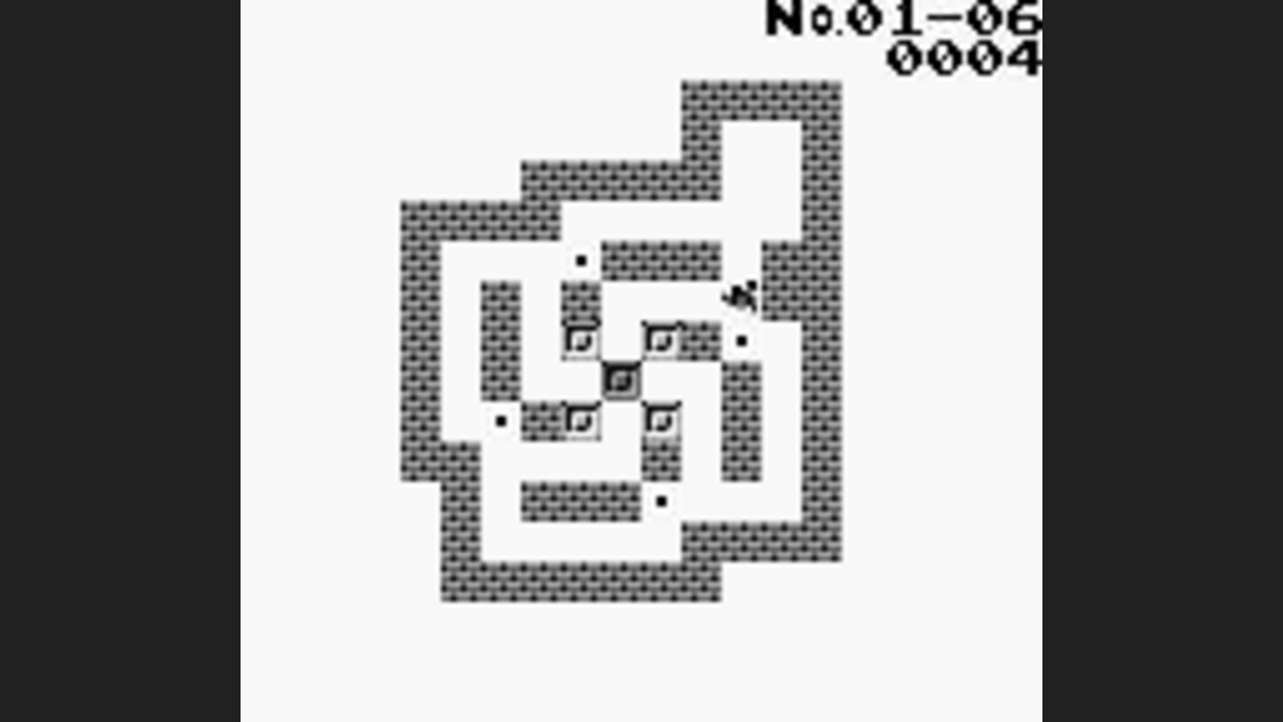 In the upper right corner of the screen you can see the level and move counter.