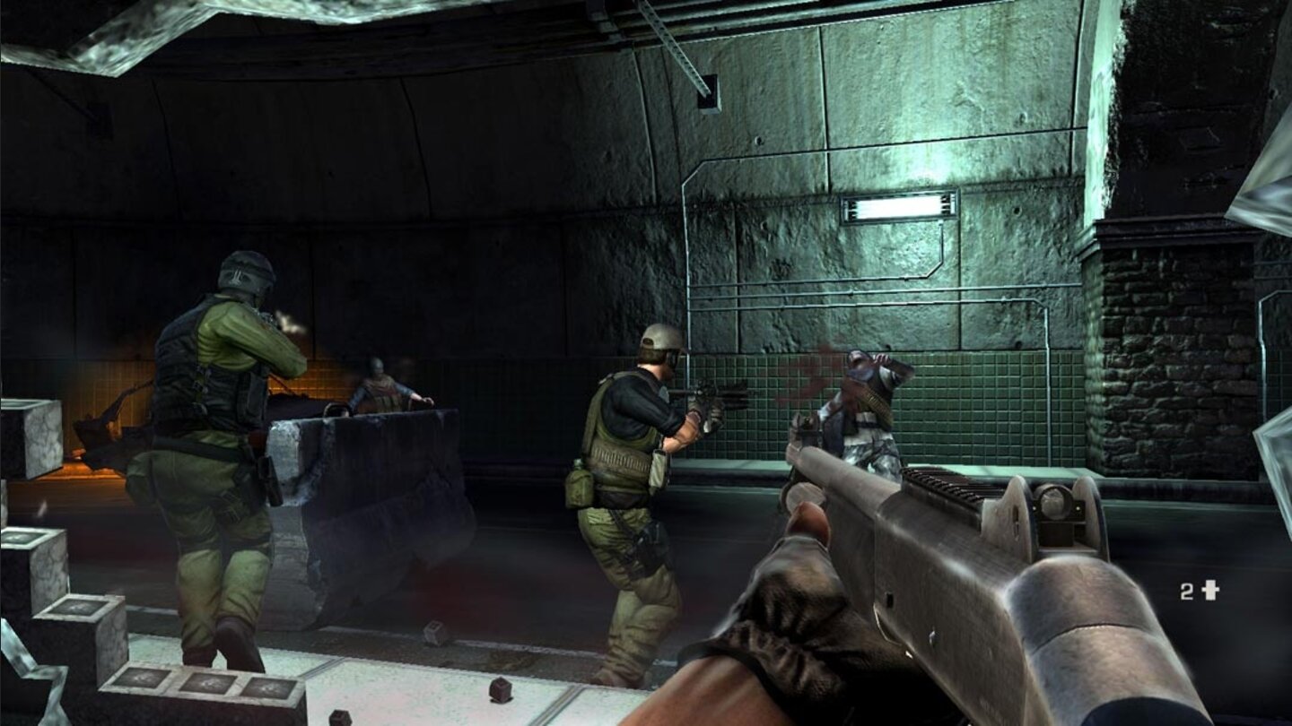 BreachBilder aus dem Hardcore-Modus des Multiplayer-Shooters Breach.