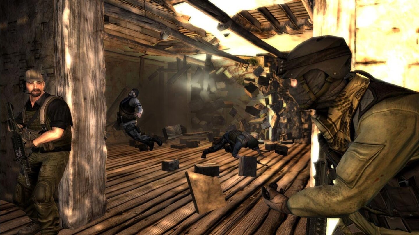 BreachBilder aus dem Hardcore-Modus des Multiplayer-Shooters Breach.