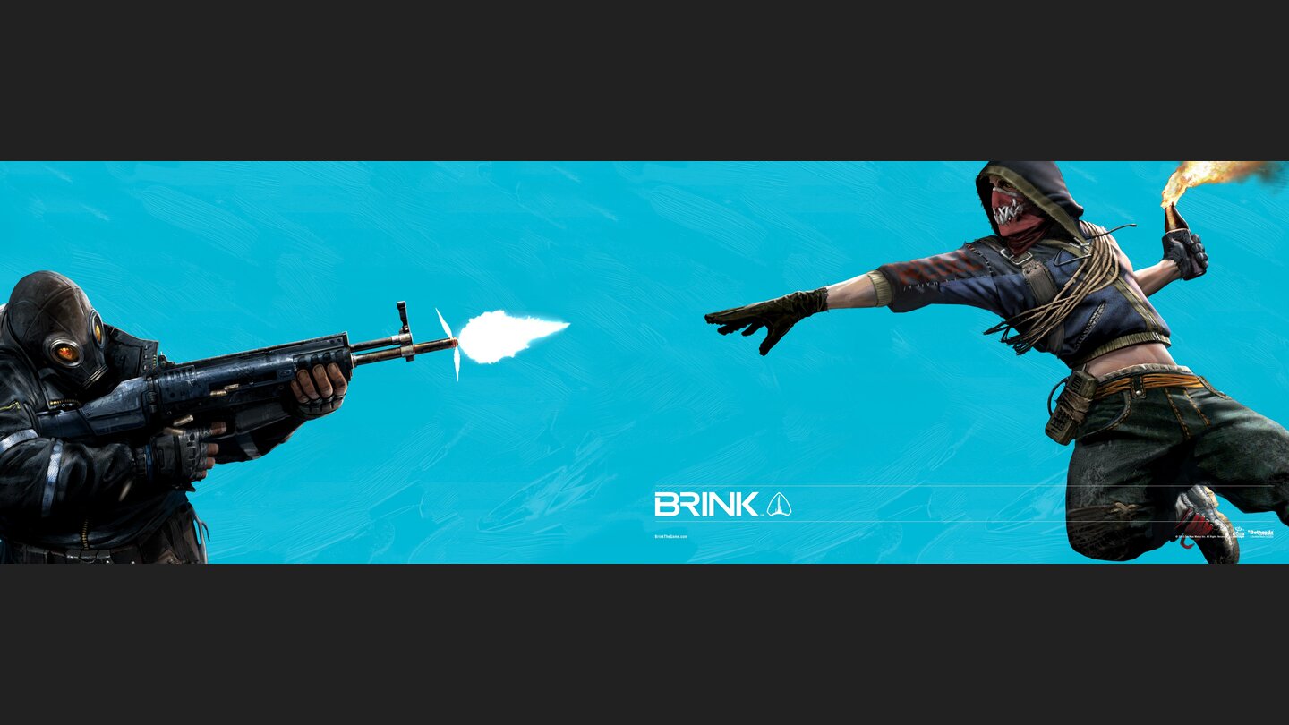 » Dualscreen-Wallpaper zu Brink herunterladen