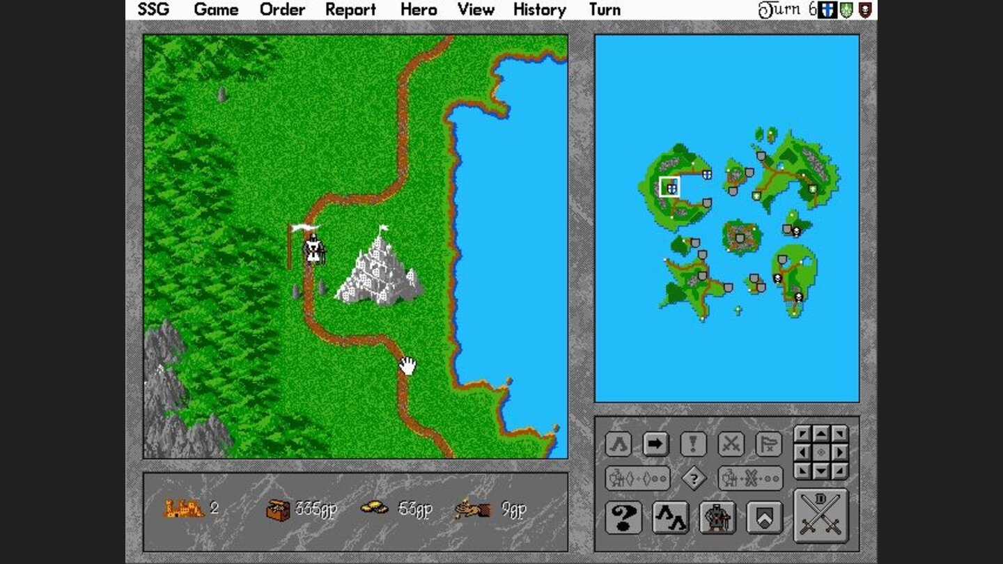 BrowserspieleDas Strategiespiel Warlords 2 (1993) ließ sich prima abwechselnd spielen – entweder am gleichen PC oder eben per Diskette-Verschicken.