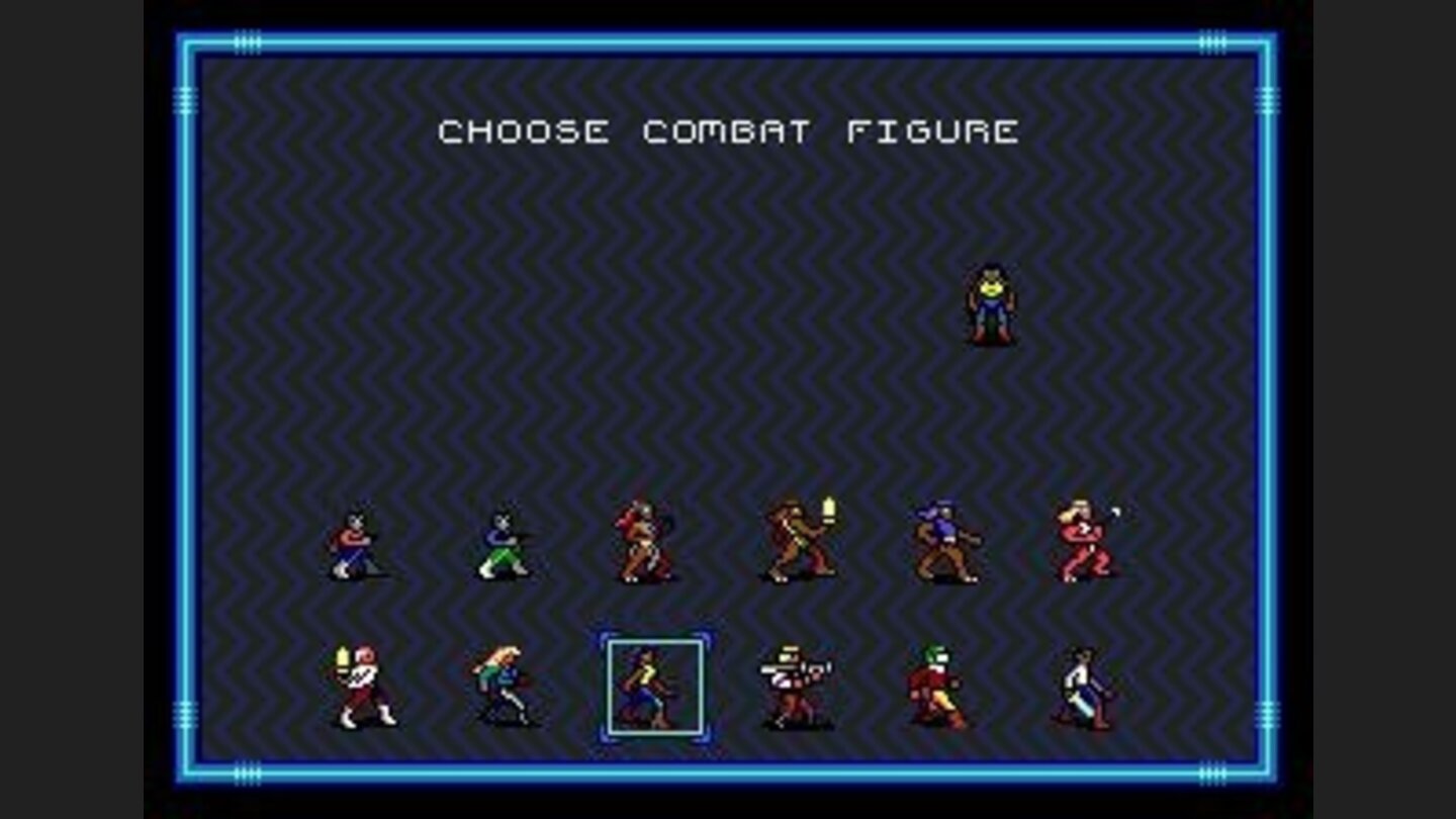 Choosing a combat figure