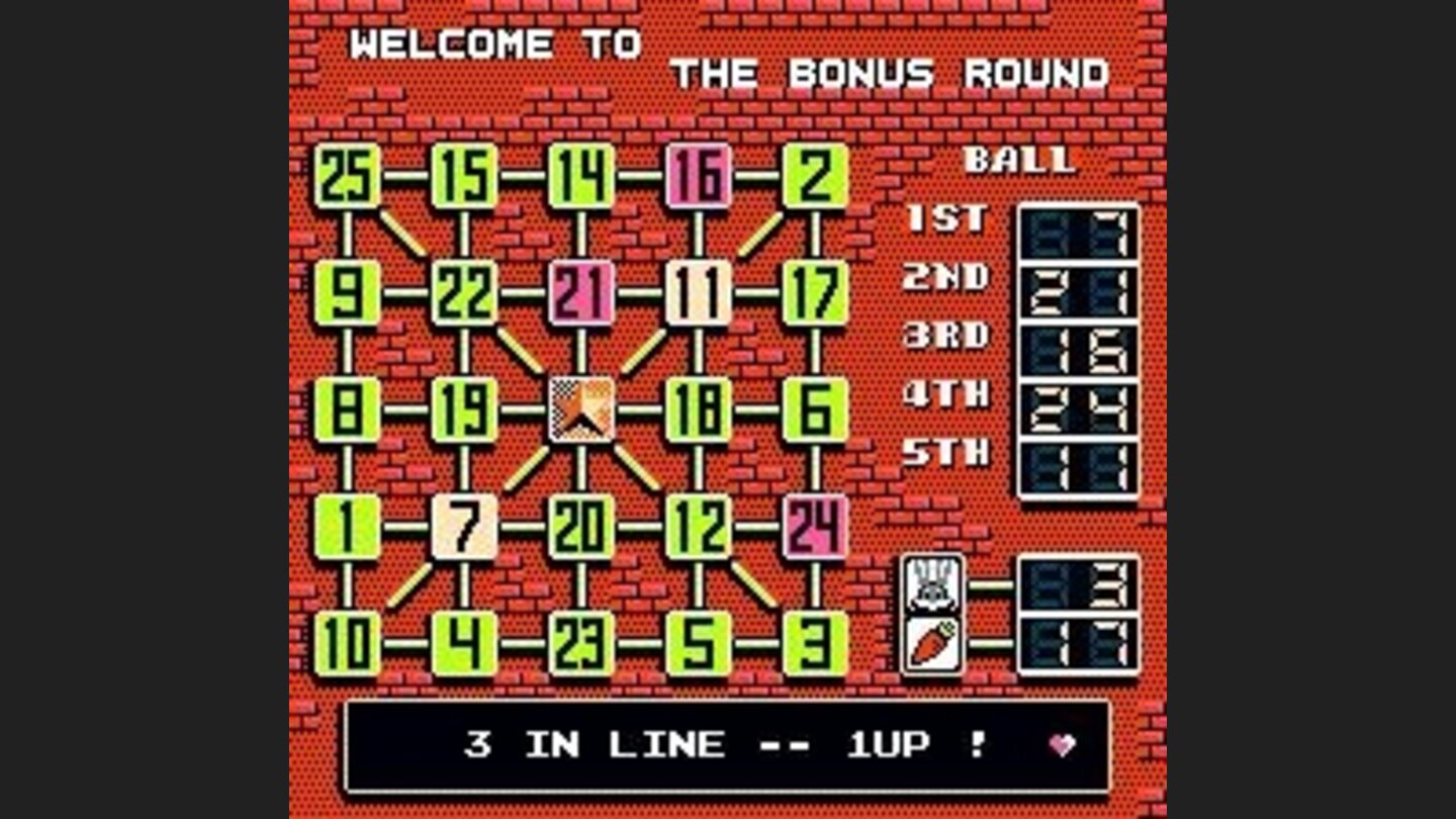 Some odd bonus games, like this Bingo variant