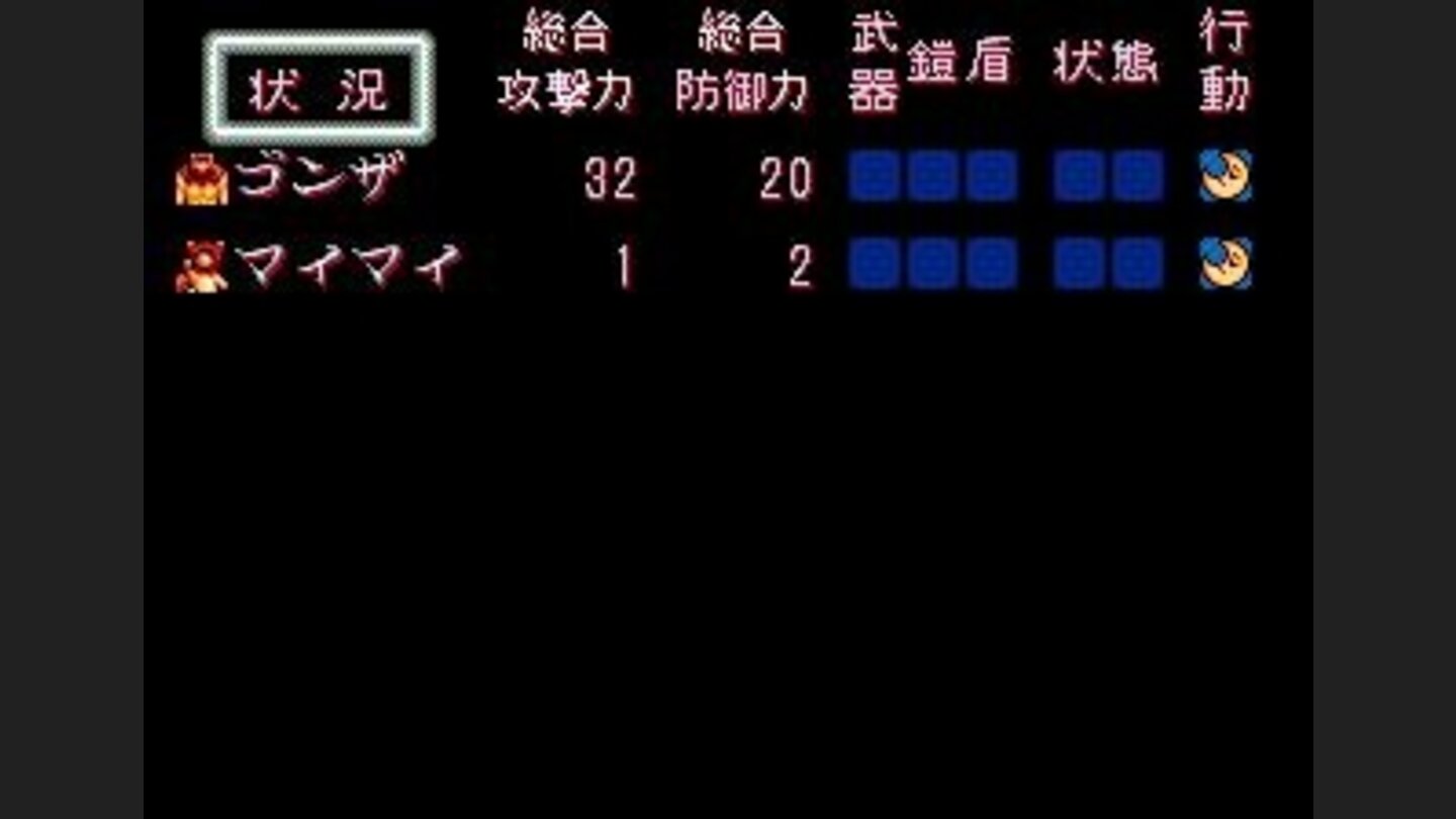 Character information