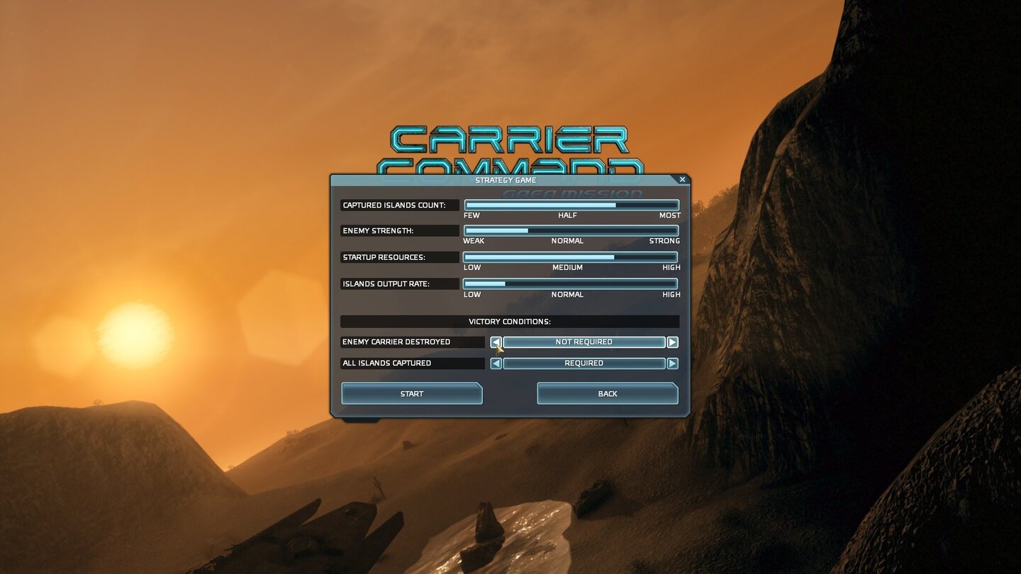 Carrier Command: Gaea Mission