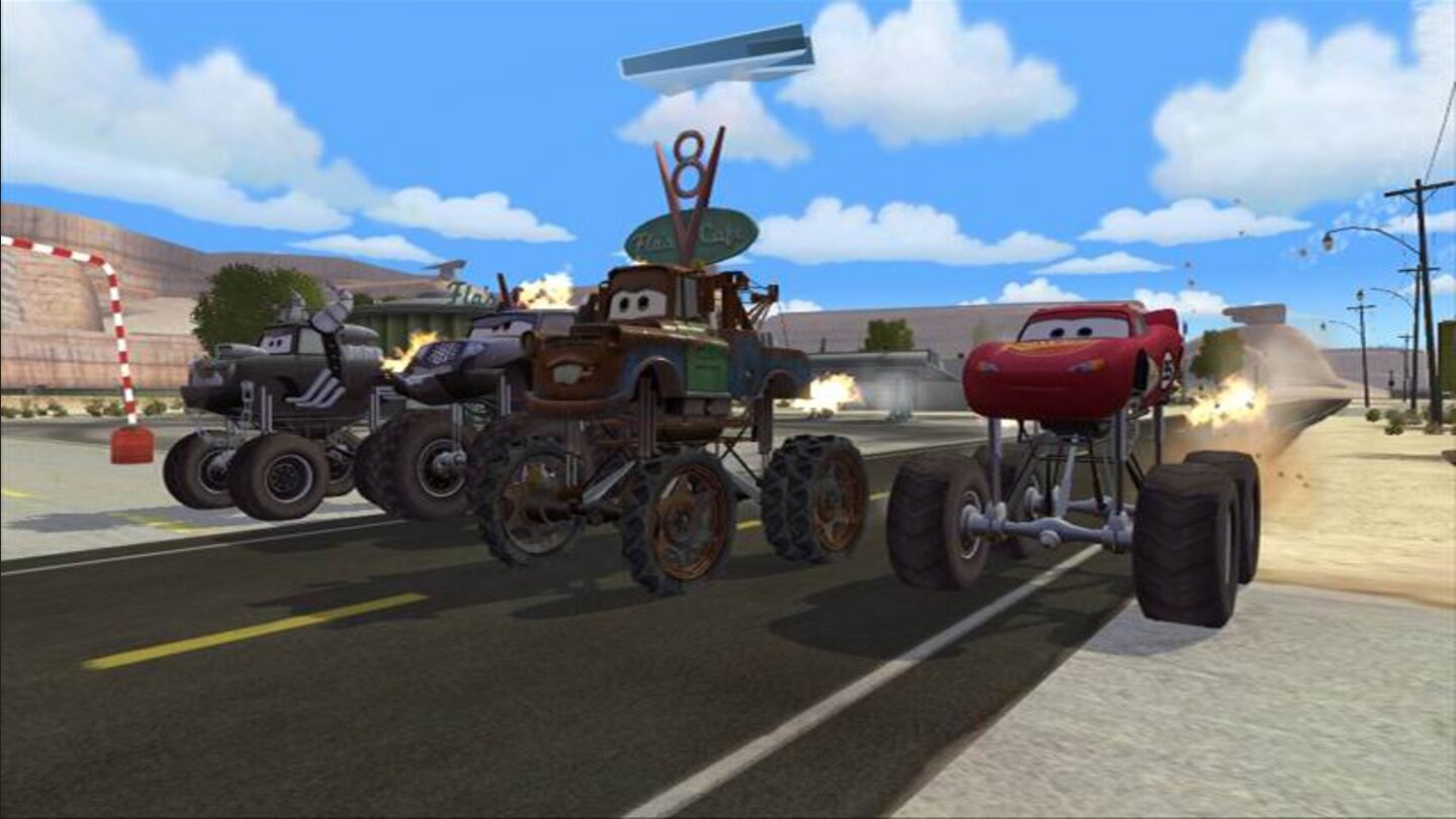 Cars Hook International Wii 4