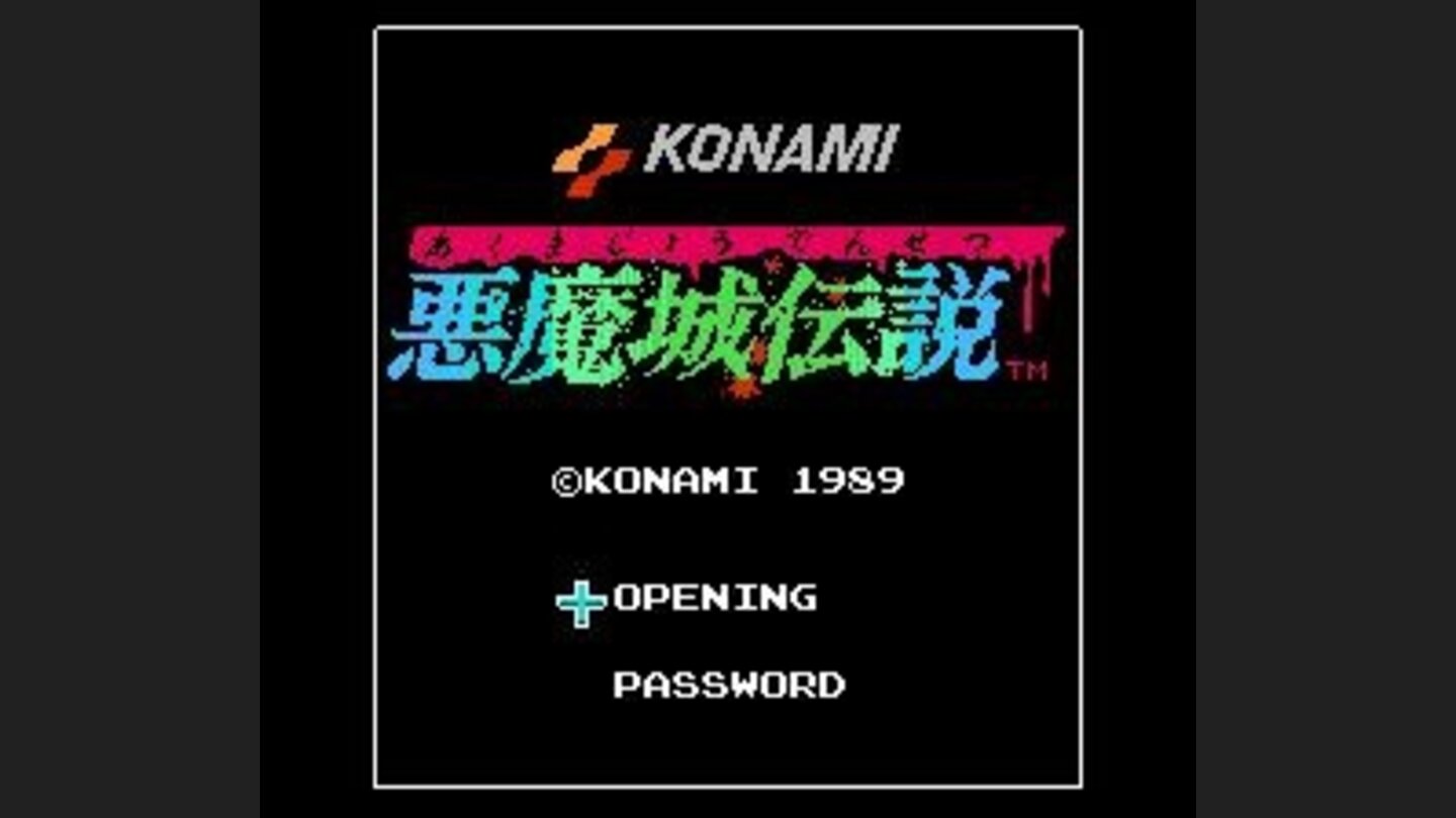 Title Screen [Japanese Version]