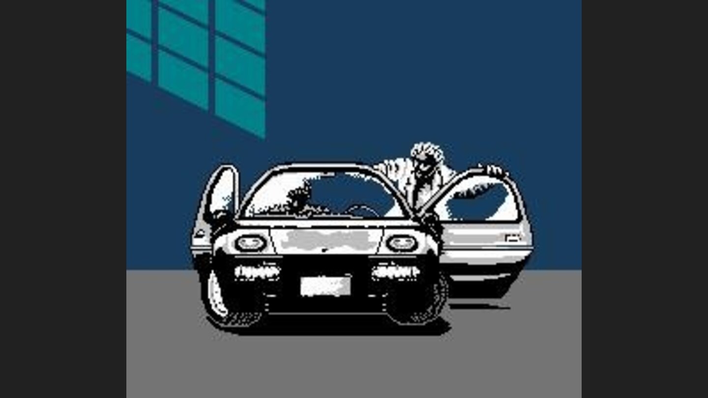 Getting into the car