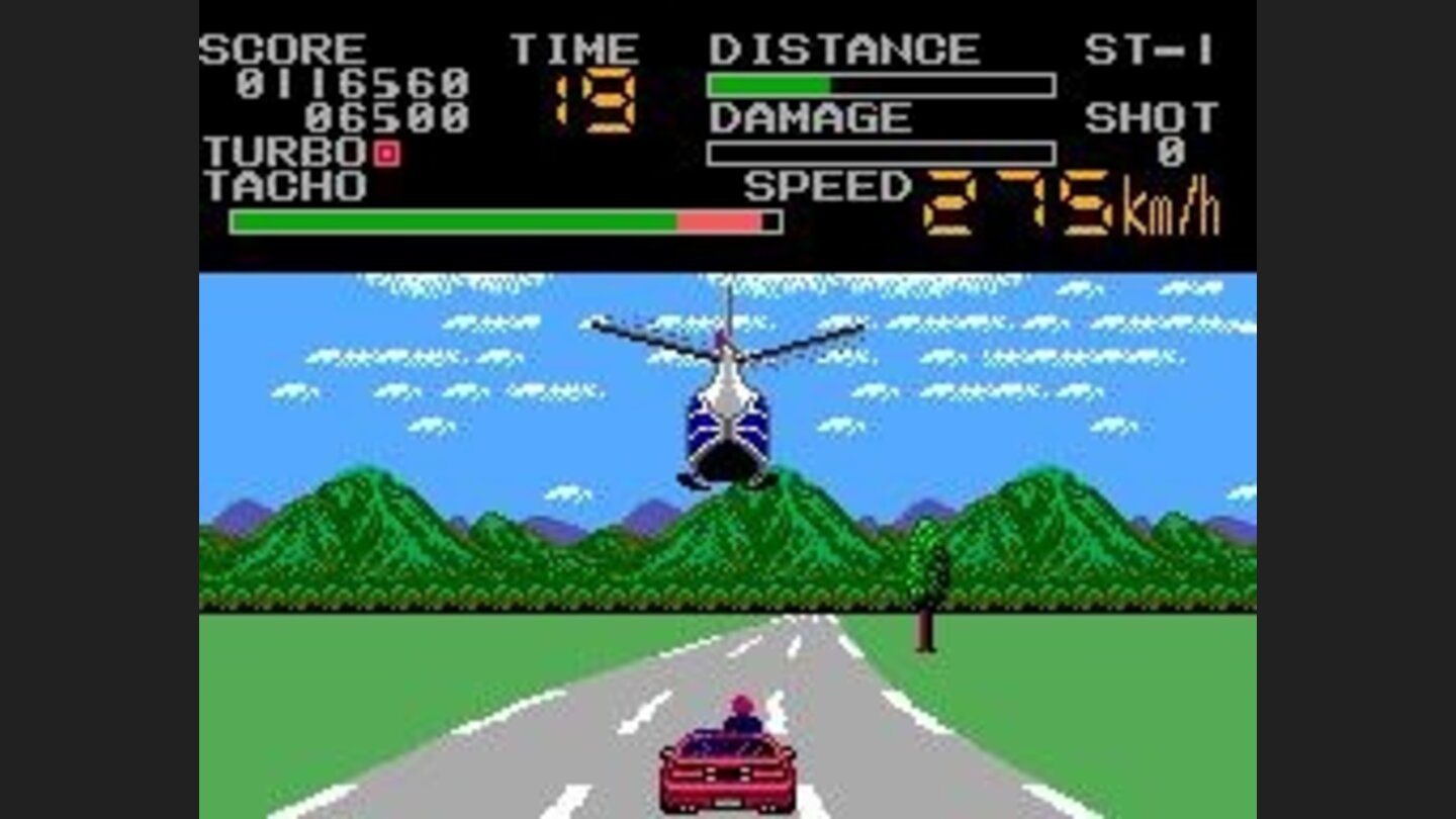 Dont shoot the helicopter. Its trying to help you