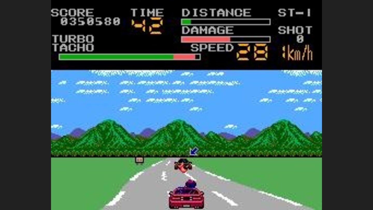 Shooting at the criminal