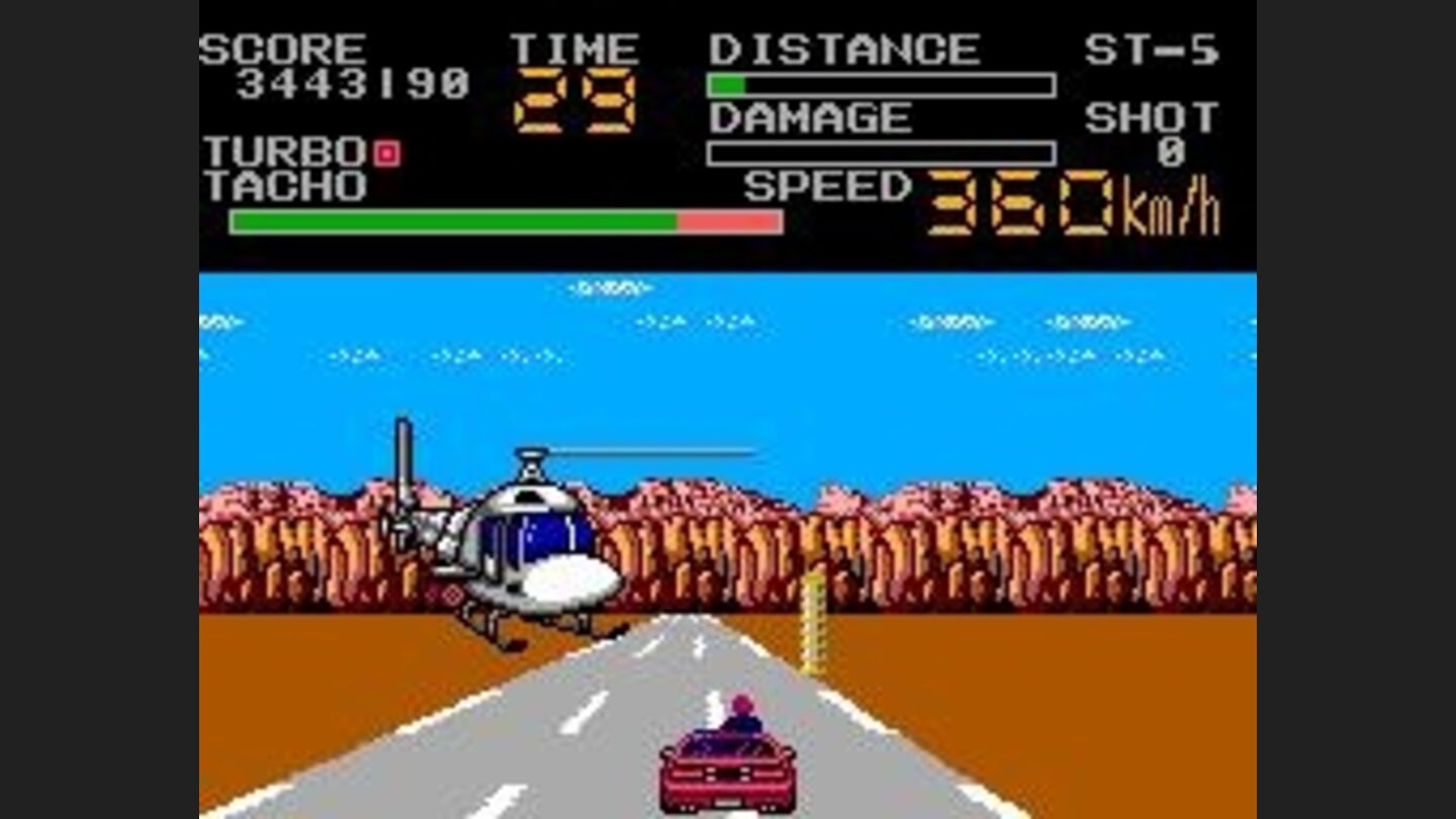 Shoot the helicopter