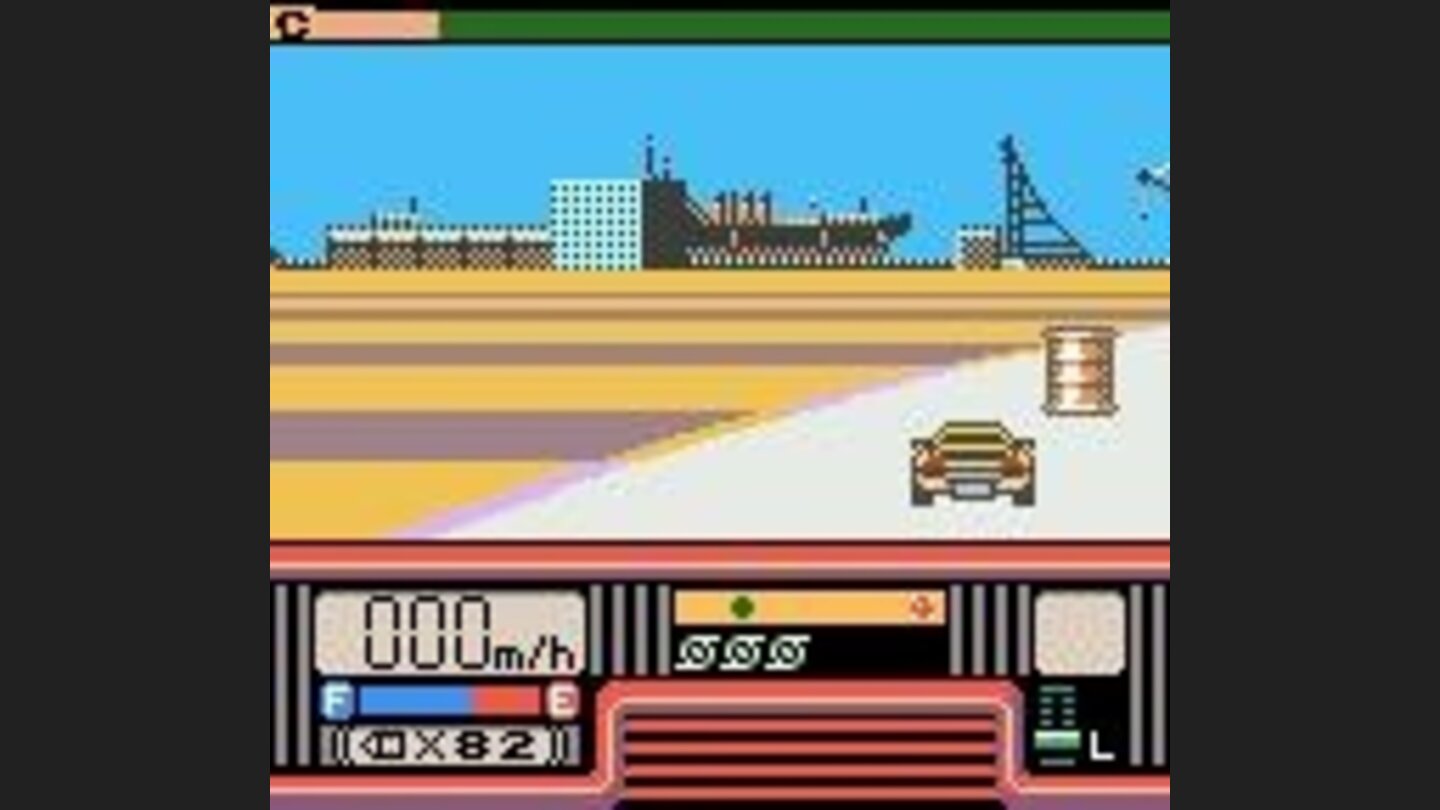 Avoid the obstacles on the road