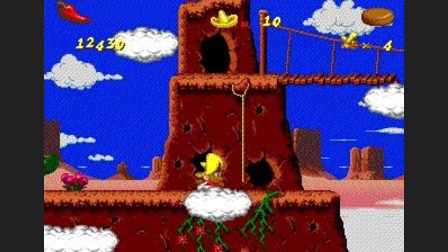 Throw a lasso to reach high platforms.