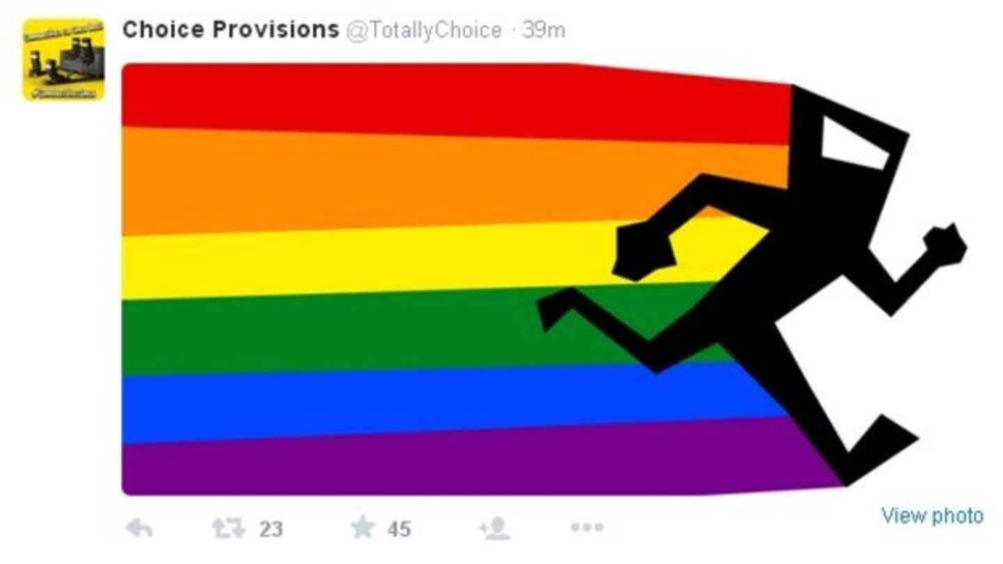 Choice Provision
Tweet zu #LoveWins