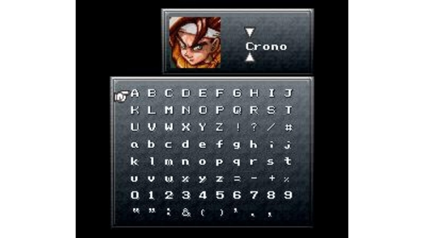 Naming Crono