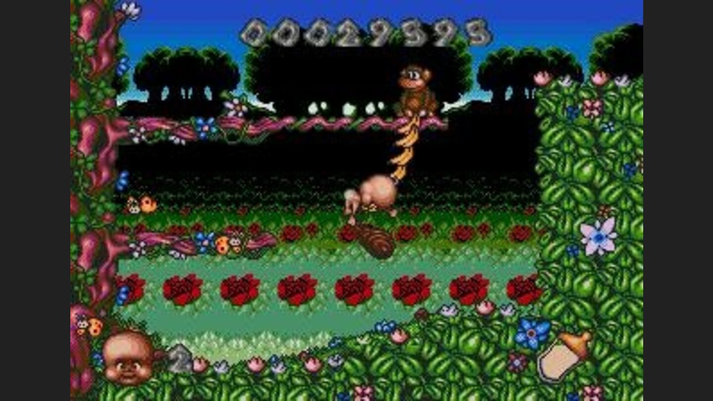 Level 2 swing on the bananas