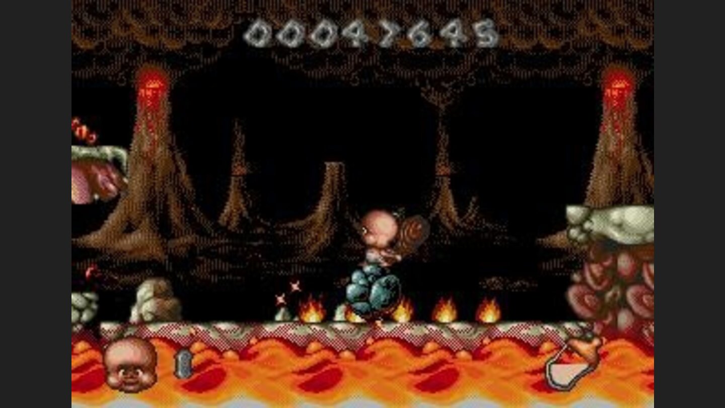 Balance on the boulder