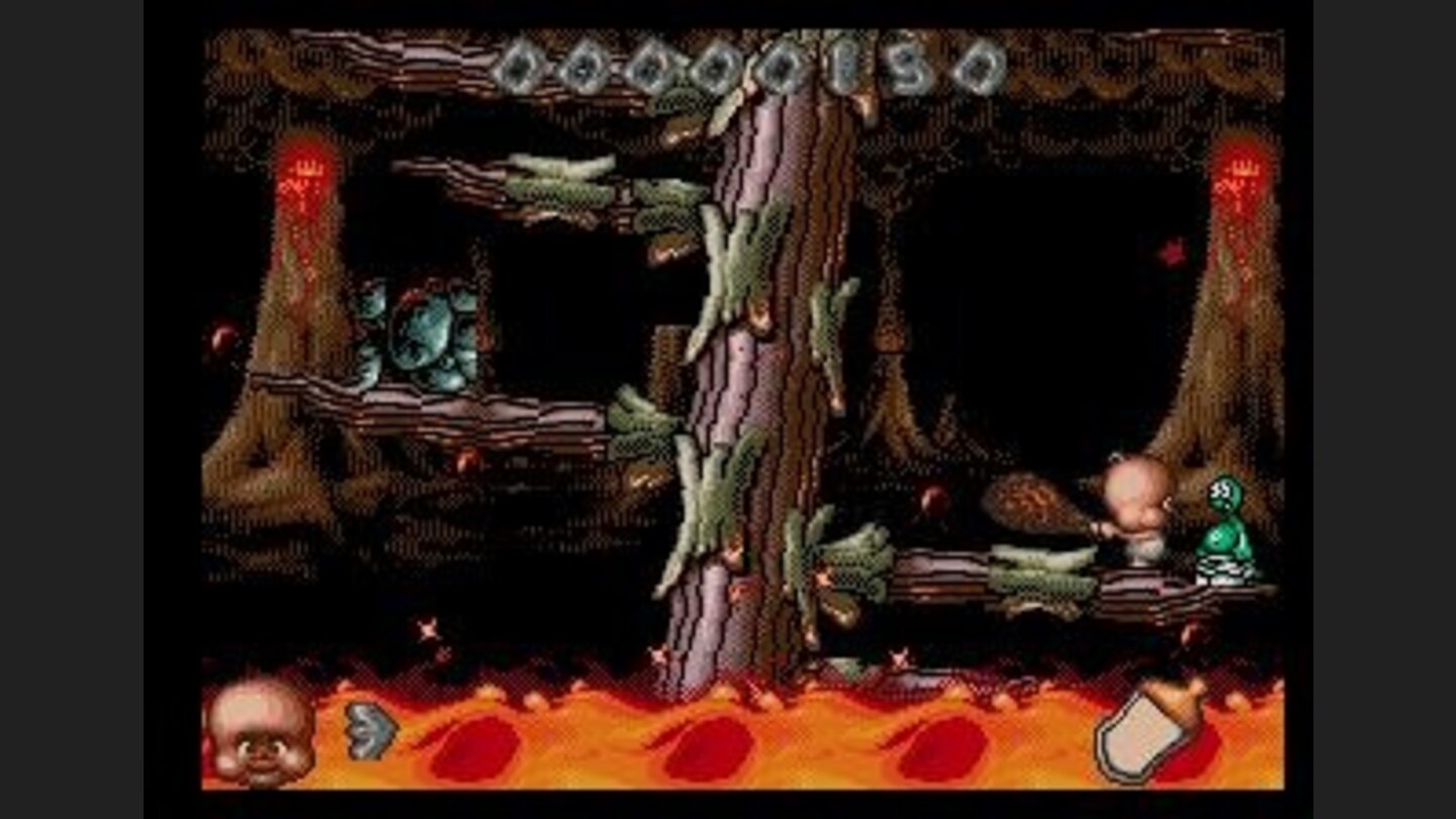 A tree like burning.