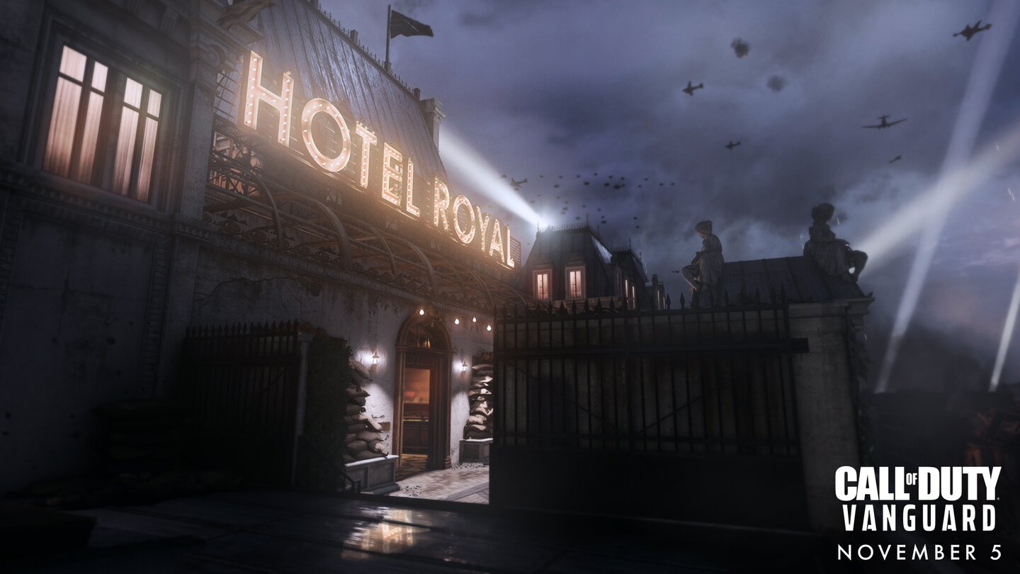 CoD Vanguard Multiplayer-Maps - Hotel Royal