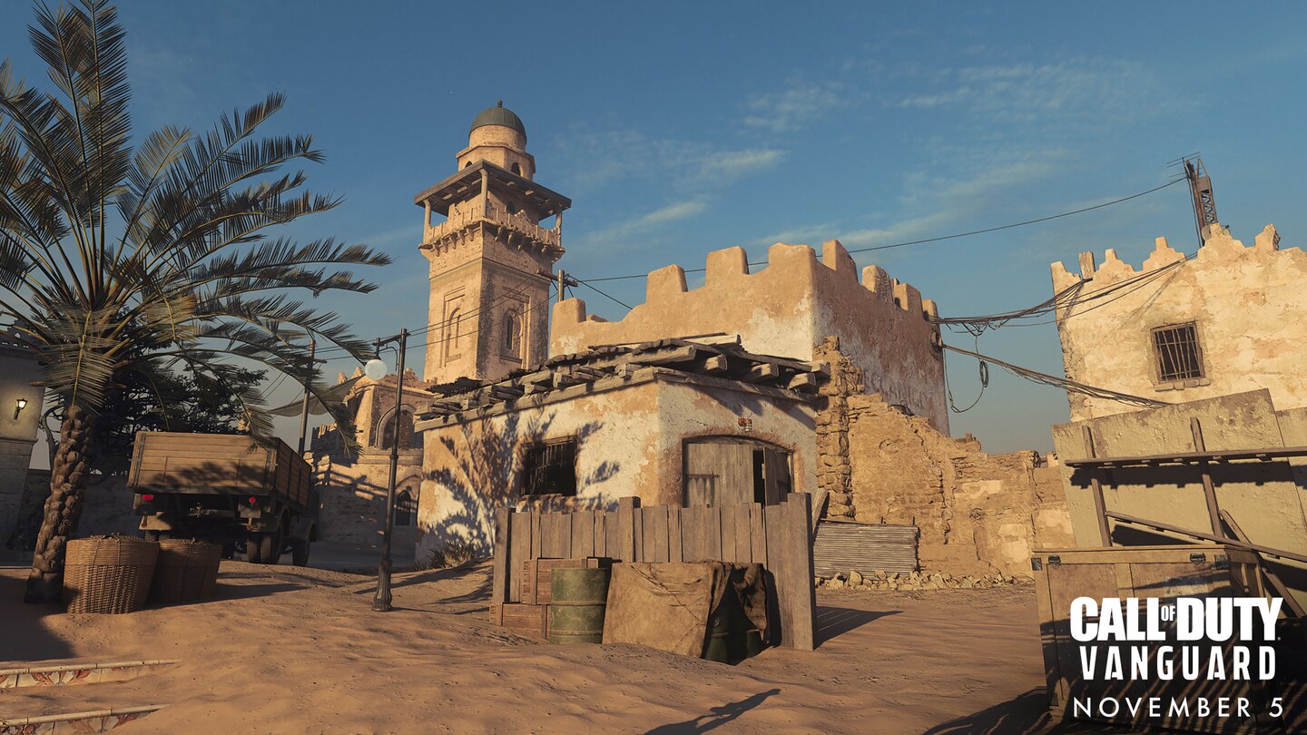 CoD Vanguard Multiplayer-Maps - Desert Siege