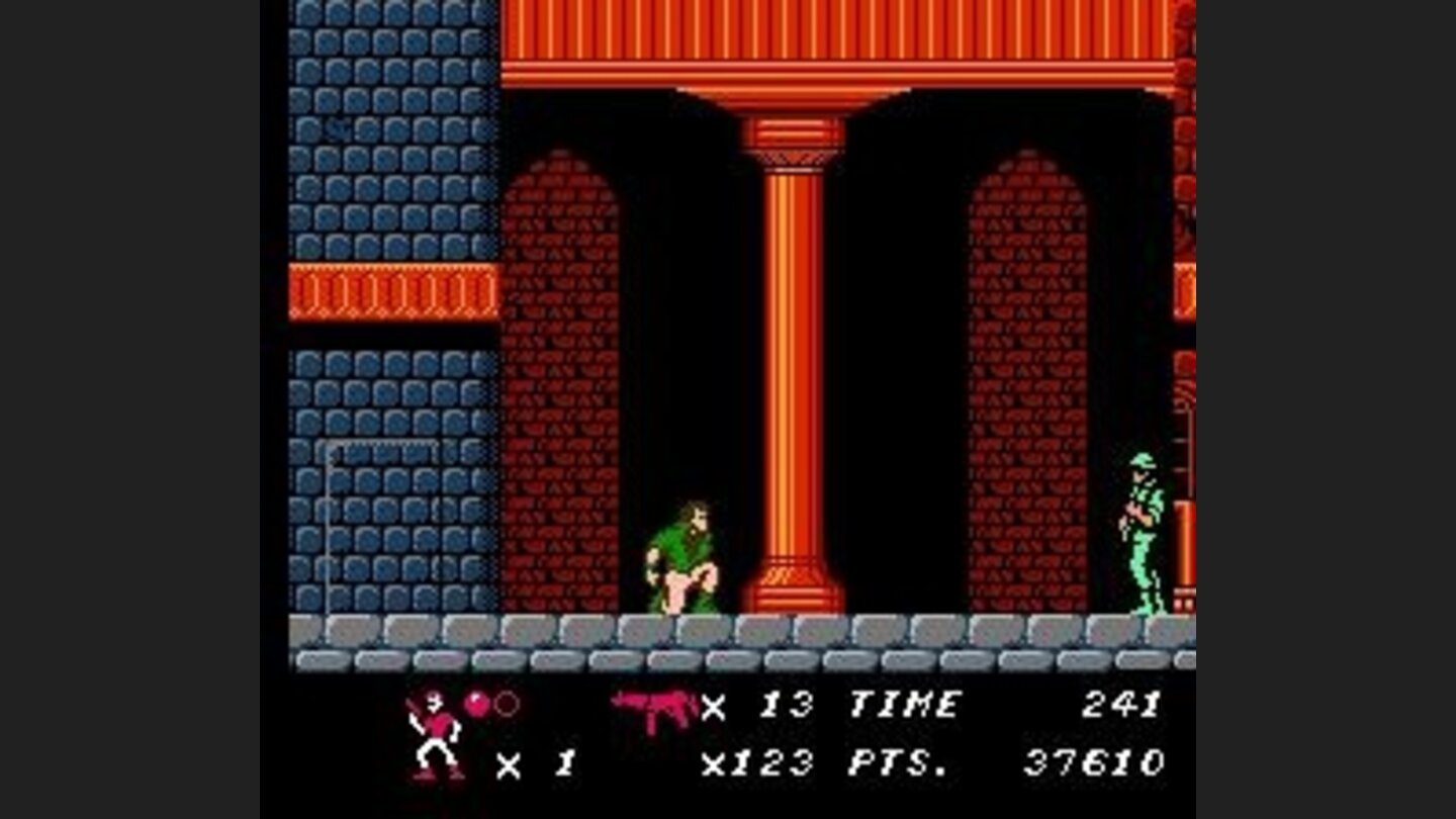 And yet another color soldier (that means hes tougher than any previous soldiers).