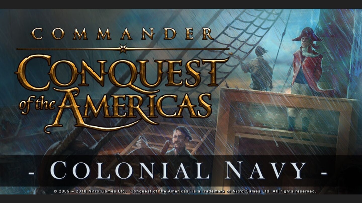 Commander Conquest of the Americas Colonial Navy