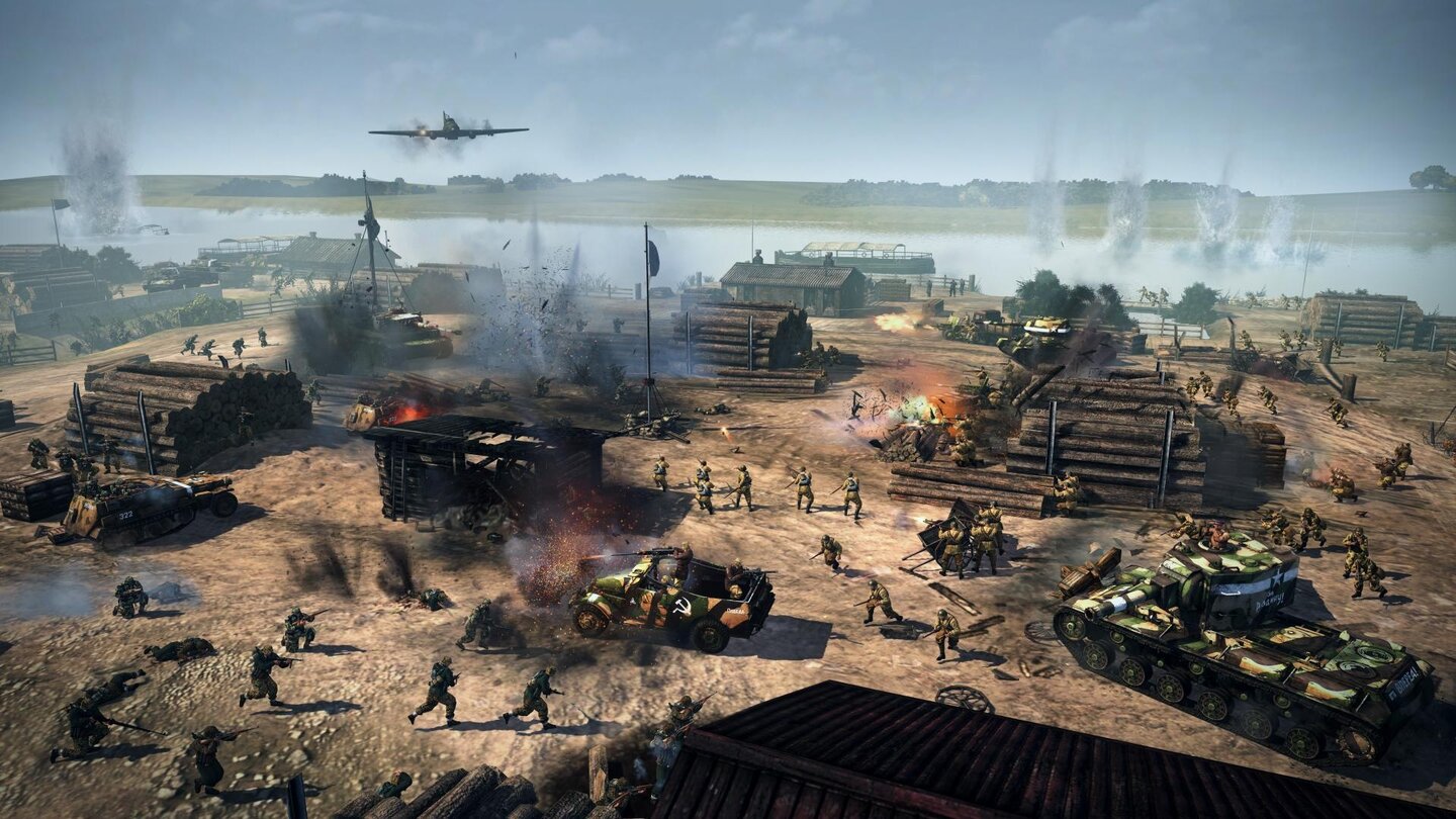 Company of Heroes 2Screenshots aus dem DLC »Southern Fronts«