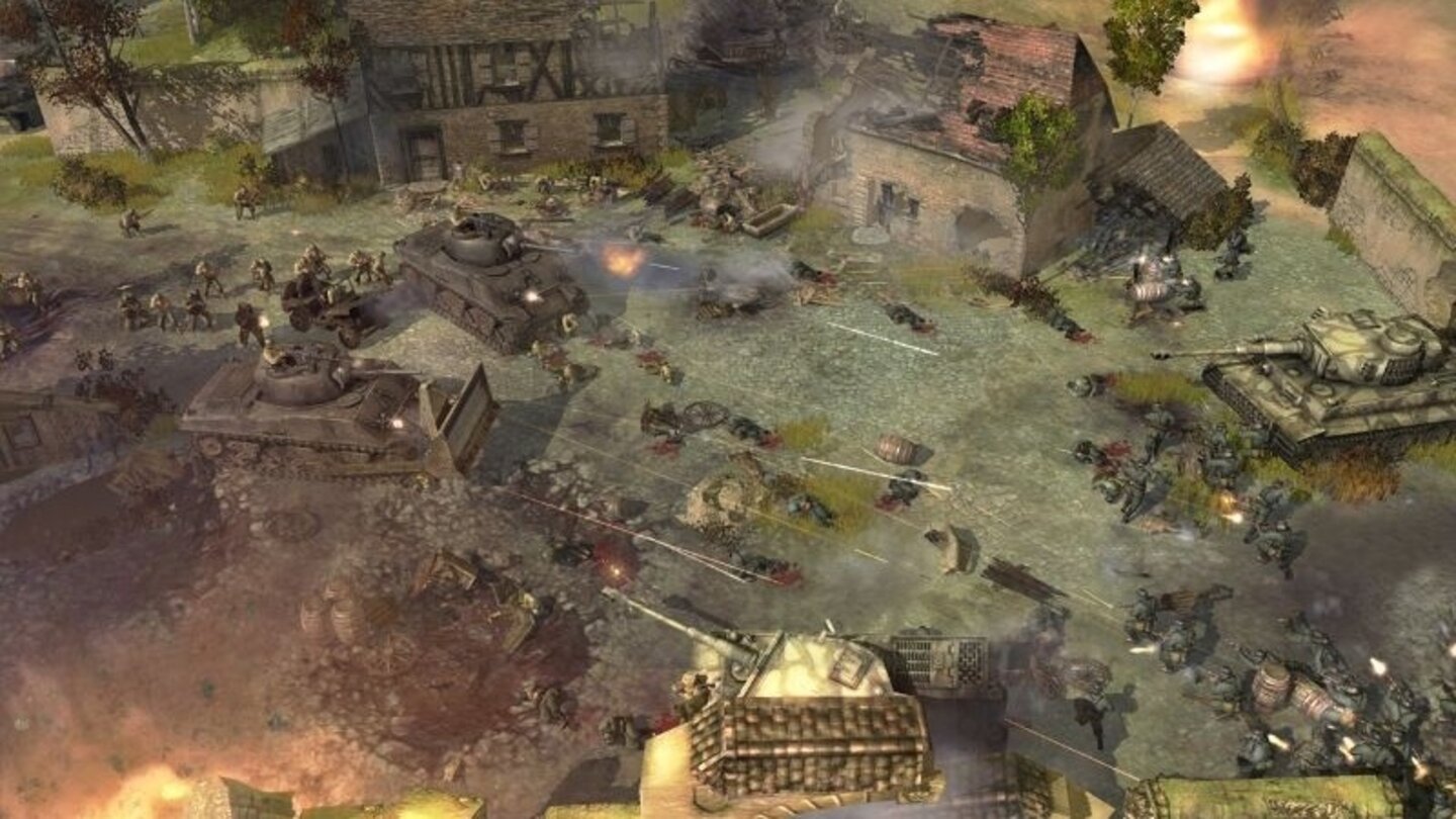 Company of Heroes Explosionen