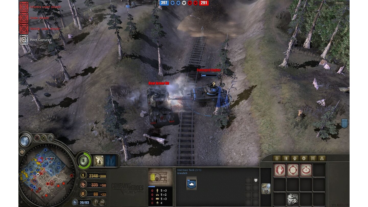 Company of Heroes OnlineDie Screenshots stammen aus der Open Beta des Free2Play-Spiels.