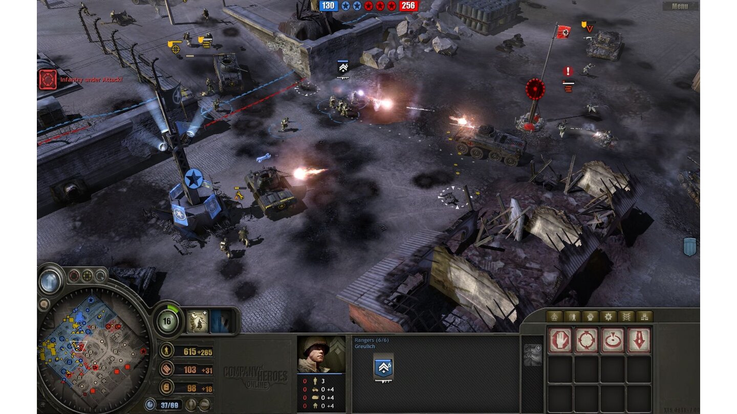 Company of Heroes OnlineDie Screenshots stammen aus der Open Beta des Free2Play-Spiels.