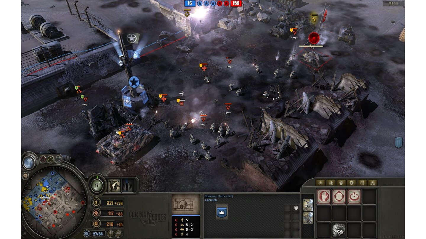 Company of Heroes OnlineDie Screenshots stammen aus der Open Beta des Free2Play-Spiels.